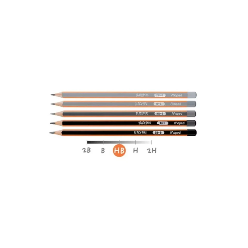 [82850022] Crayon Maped BLACK'PEPS 2B x12