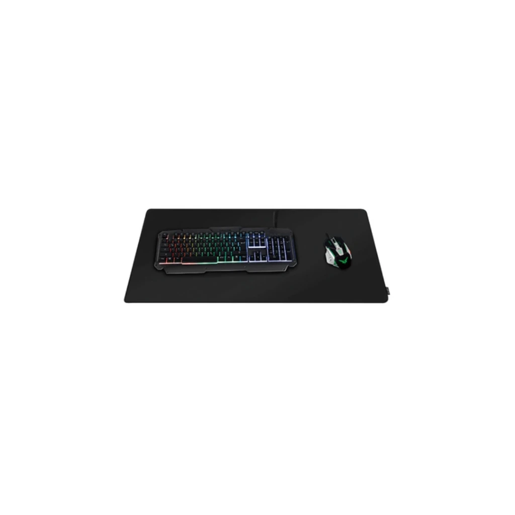 [11117081] LogiLink Tapis de souris de gaming, bords cousus, XXL, noir