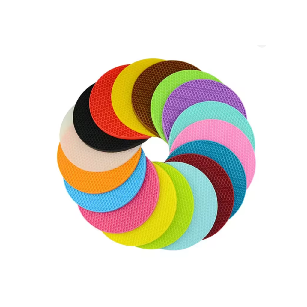 Dessous de table rond en silicone – 18 cm