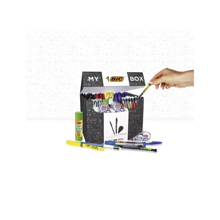 BIC Kit d'écriture MY BIC BOX, 124 pièces